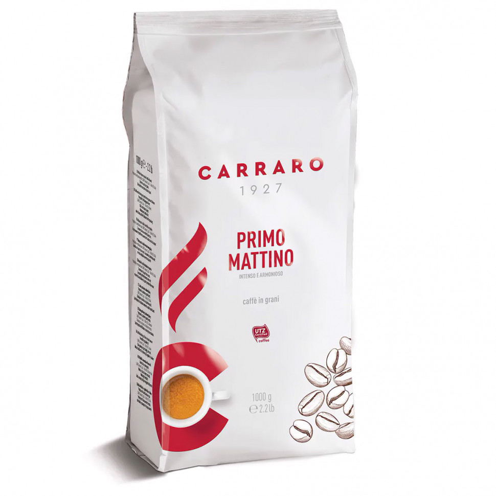 Кофе в зернах Carraro Primo Mattino (Примо Маттино) 1кг