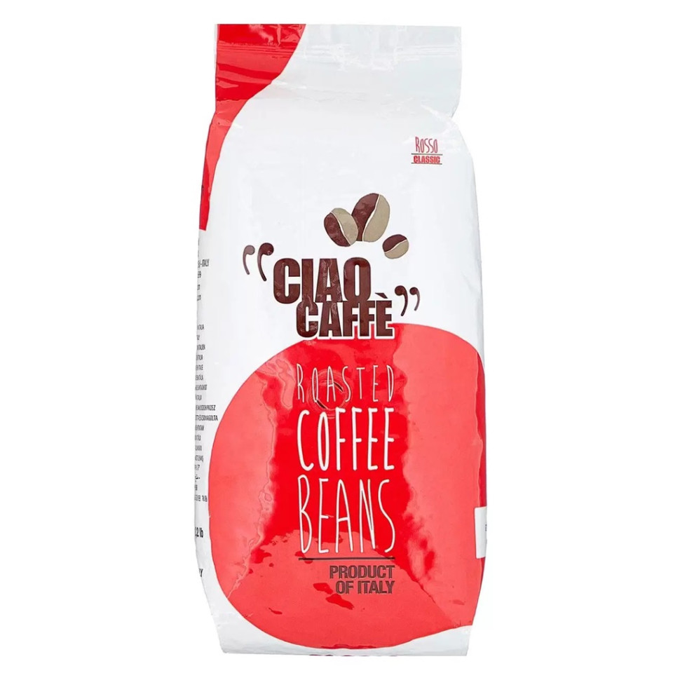 Кофе в зернах Ciao Caffe Rosso Classic (Россо Классик), в зернах, 1кг