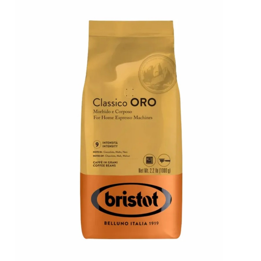 Кофе в зернах Bristot Classico ORO (Классика ОРО), в зернах, 1кг