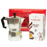 Кофеварка Набор подарочный Carraro (кофе мол.  Aroma e Gusto + Italco Express 3 порции)