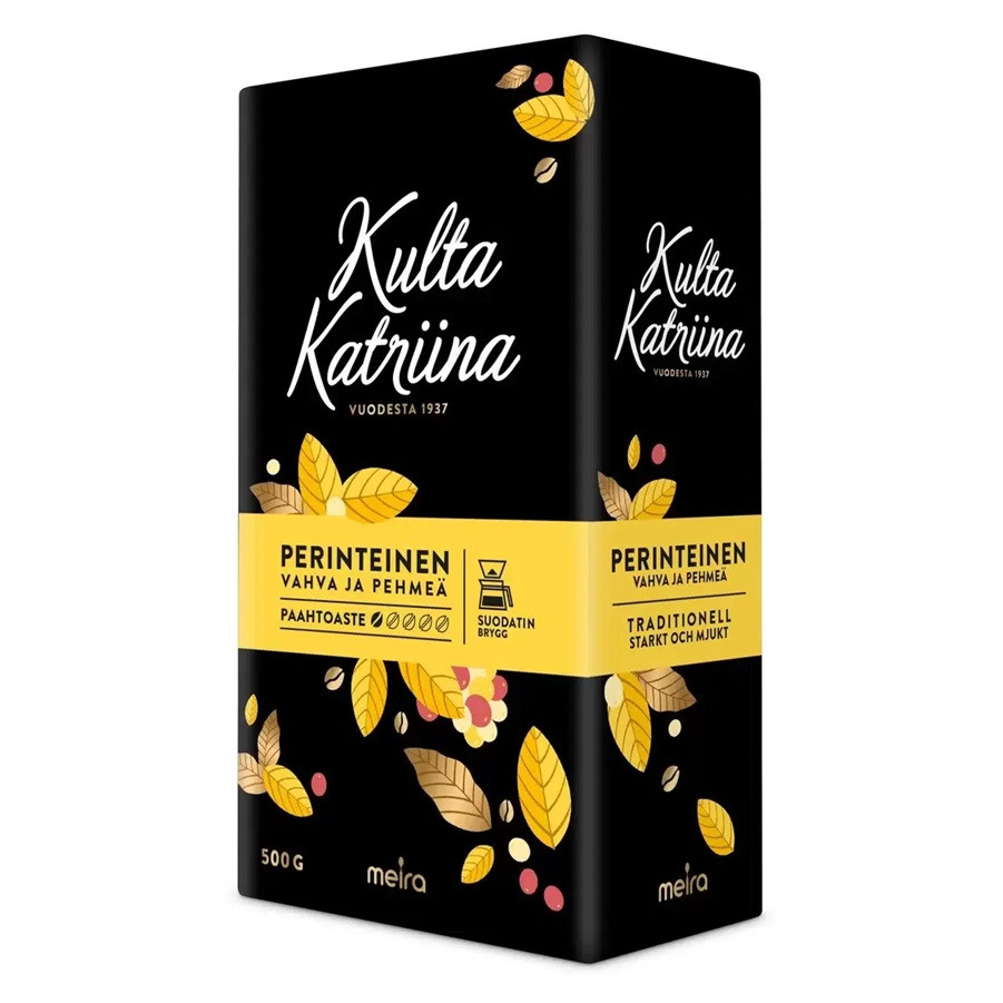 Кофе молотый Kulta Katriina Perinteinen (Перинтейнен), молотый, 500гр