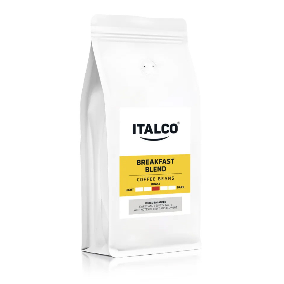 Кофе в зернах Italco Breakfast Blend (Брэкфаст бленд), в зернах, 1кг