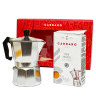 Кофеварка Набор подарочный Carraro (кофе мол.  Puro Arabica + Italco Express 3 порции)