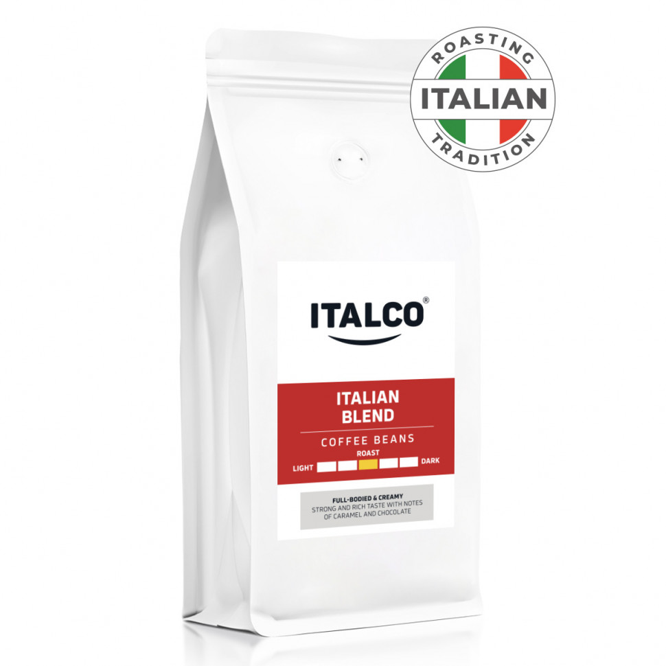 Кофе в зернах Italco Italian Blend (Италиан Бленд), в зернах, 1кг
