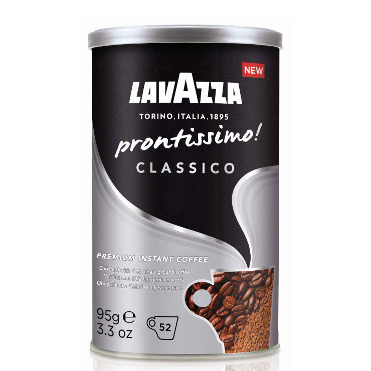 Кофе Lavazza Prontissimo Classico (Классико) растворимый сублимированный, ж/б, 95г