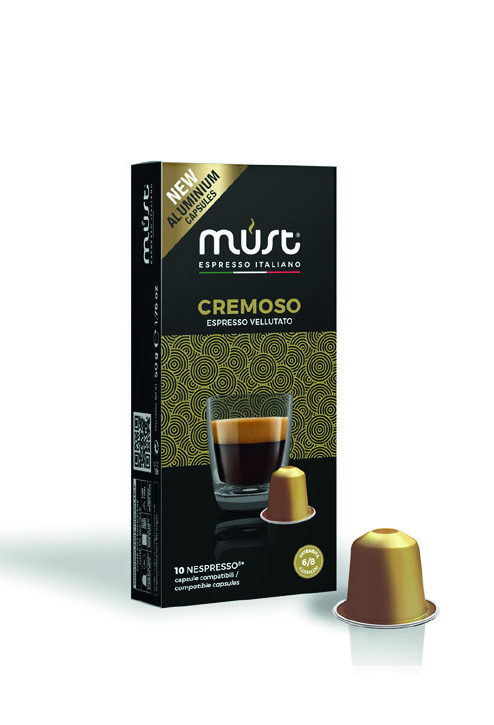 Кофе в капсулах Кофе MUST Nespresso "Cremoso", капсула 10 шт