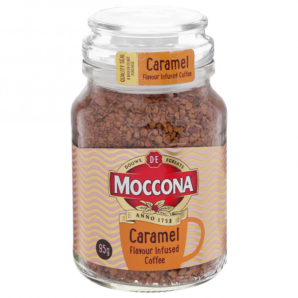 Кофе Moccona Caramel (Карамель), растворимый, 95г