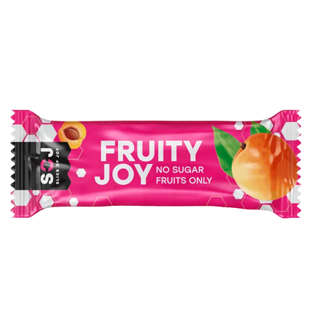 Фруктовый батончик "Fruity joy" неглазированный с абрикосом, 30г.