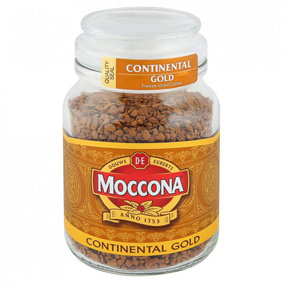 Кофе Moccona Continental Gold (Континентал Голд), растворимый, 95г