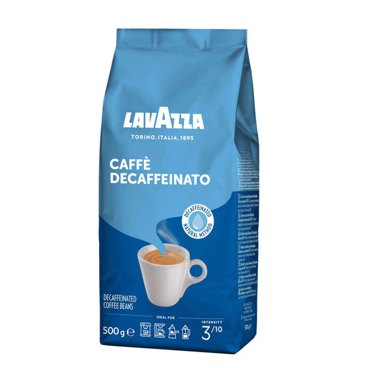 Кофе в зернах Lavazza Caffe Decaffeinato (без кофеина) кофе в зернах, 500г