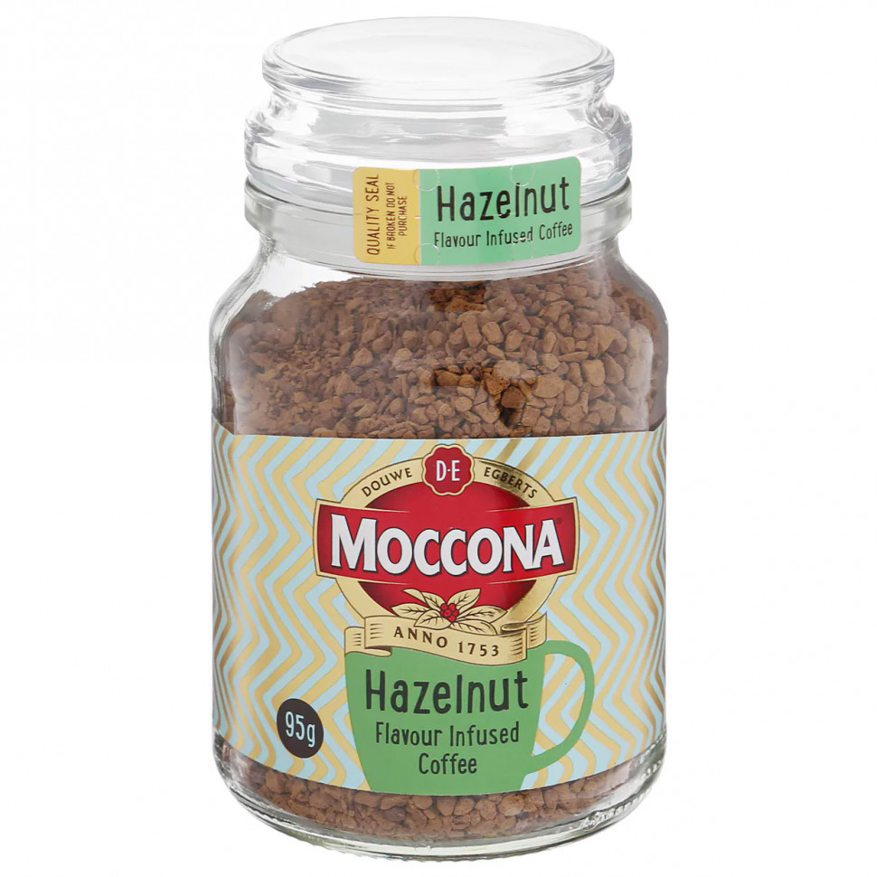 Кофе Moccona Hazelnut (Лесной орех), растворимый, 95г