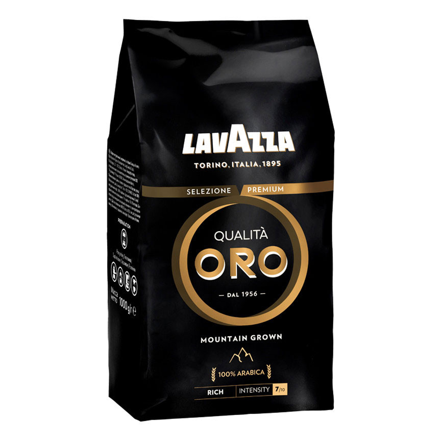 Кофе в зернах Lavazza Qualita Oro Mountain Grown (Куалита Оро выращенный в горах) кофе в зернах, 1кг