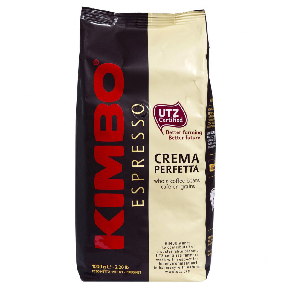 Кофе в зернах Kimbo Crema Perfetta, в зернах, 1кг