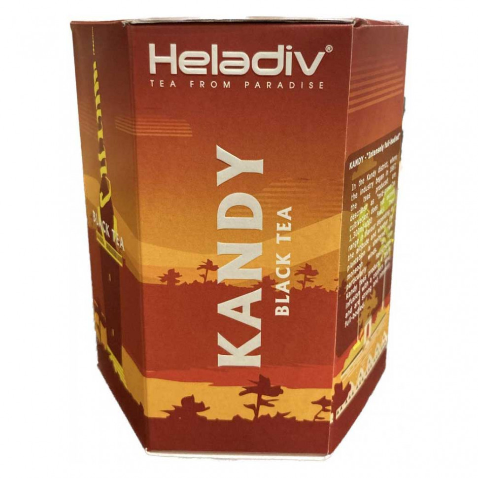 Чай Heladiv Kandy (Кэнди), черный листовой, 100г