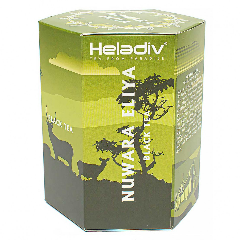Чай Heladiv Nuwara Eliya (Нувара-Элия), черный листовой, 100г