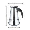 Кофеварка Italco Induction гейзерная кофеварка, 9 порций