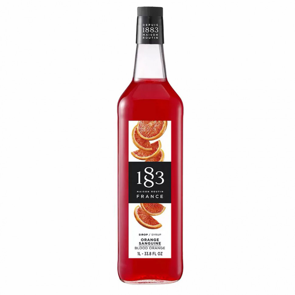 Сироп 1883 Maison Routin Blood Orange (Красный апельсин), 1л