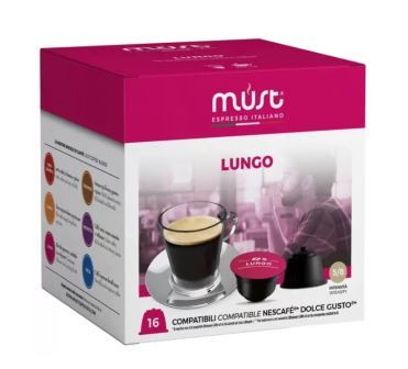 Кофе Кофе MUST Dolce Gusto "Lungo", капсула 16 шт