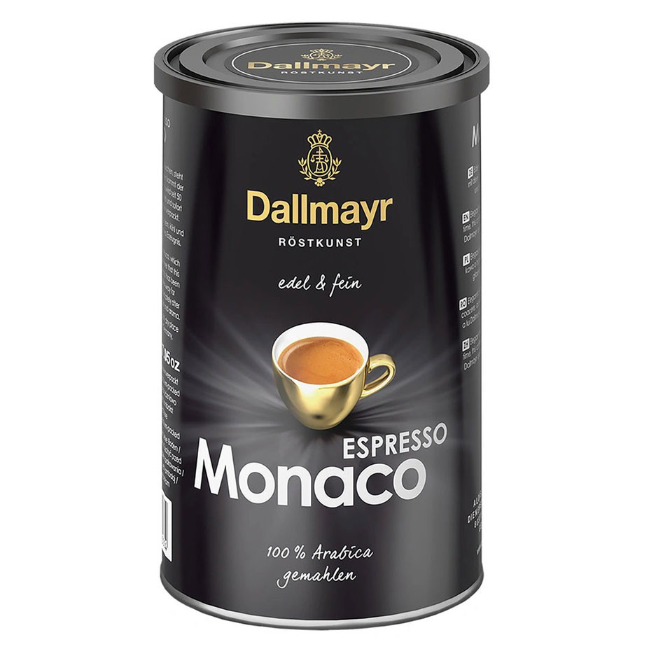 Кофе молотый Dallmayr Espresso Monaco (Эспрессо Монако), молотый, ж/б, 200г