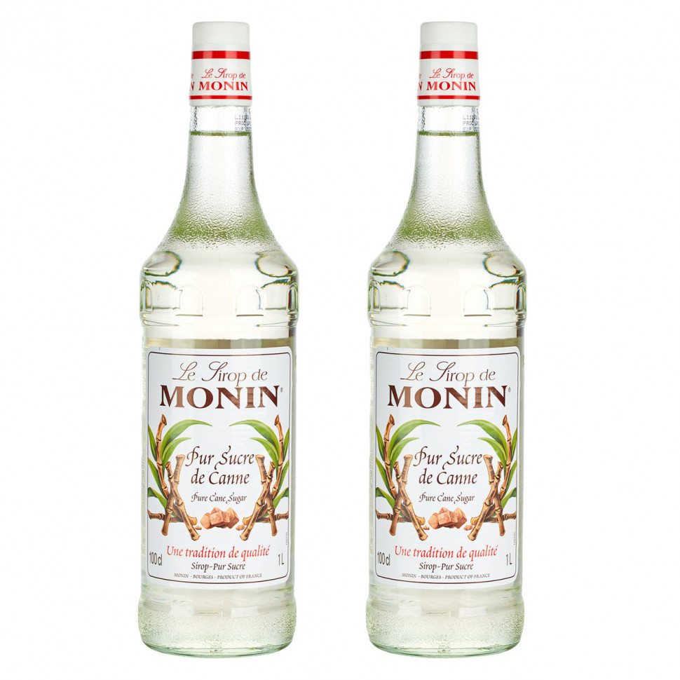 Сироп Monin Pure Cane Sugar (Сахарный тростник) 2x1л