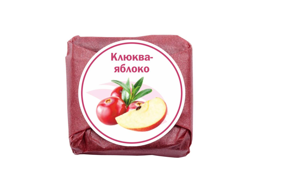 Чай Weiserhouse Клюква-Яблоко, фруктовый листовой прессованный, 1шт