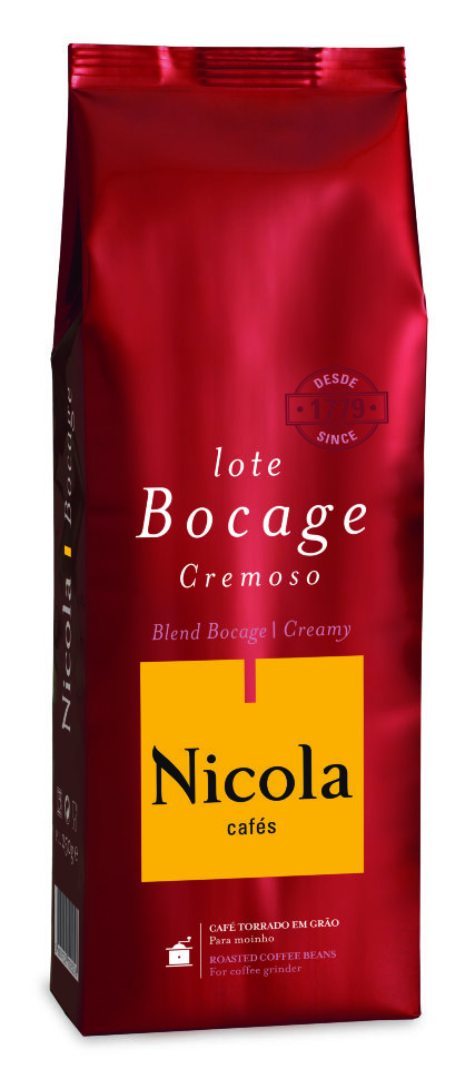 Кофе в зернах Nicola Bocage Cremoso (Бокаже Кремосо) 250г