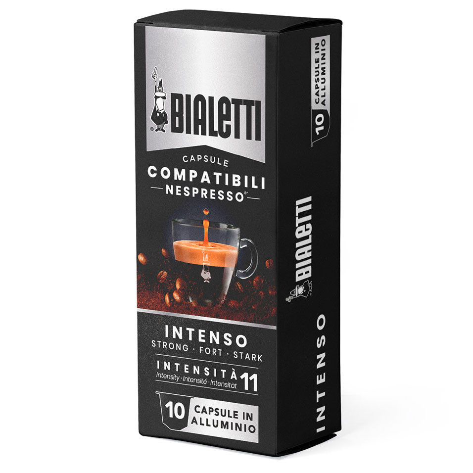 Кофе в капсулах Bialetti Intenso, стандарта Nespresso, 10шт