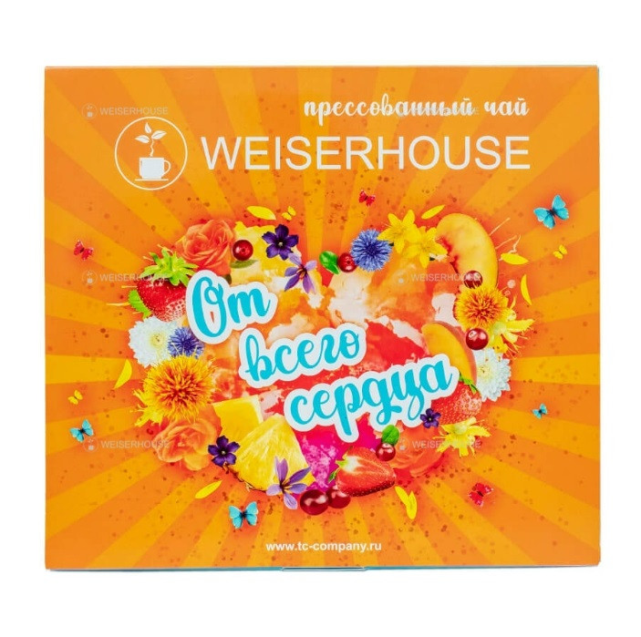 Подарочный набор Weiserhouse Подарочный набор " От всего сердца", прессованный, 125г