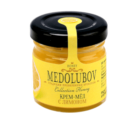 Крем-мёд Медолюбов с Лимоном, 40 мл