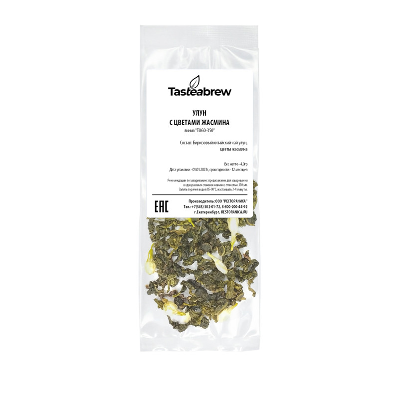 Чай Tasteabrew Улун с цветами жасмина, на стакан, 4г