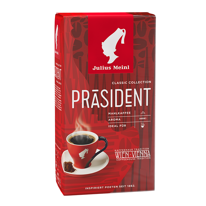 Кофе молотый Julius Meinl Präsident (Президент, классическая коллекция), молотый, 250г