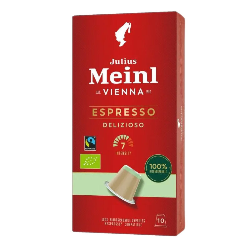 Кофе в капсулах Julius Meinl Espresso Delizioso (Эспрессо Делизиозо), стандарта Nespresso, 10шт